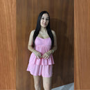 Conjunto em Linho Short Batinha
