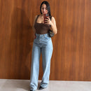 Kit 3 Cropped Feminino Regata Suplex Forro no busto, Sem Transparência Casual Verão