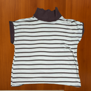 Kit com 3 Blusas Listrada em Malha