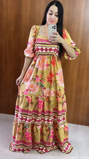 Vestido Inspiração Farm - Look 2025