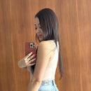 Kit 3 Cropped Feminino Regata Suplex Forro no busto, Sem Transparência Casual Verão